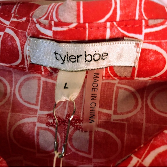 NWT Taylor Boe Button Down Size L - Picture 3 of 6